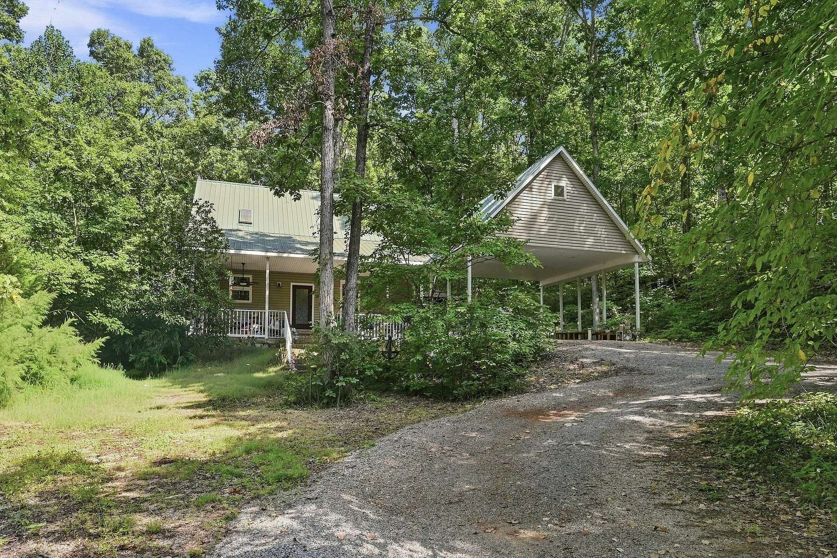 2.46 Acres of Land with Home for Sale in Dandridge, Tennessee