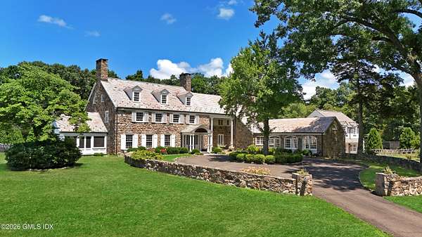 5.5 Acres of Land with Home for Sale in New Canaan, Connecticut