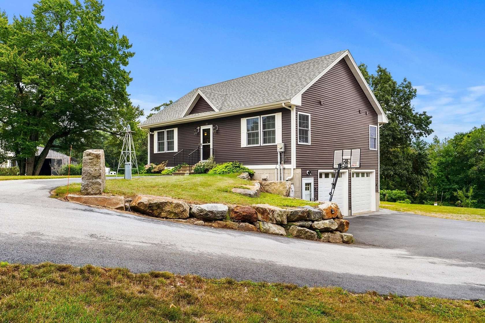 2 Acres of Land with Home for Sale in Auburn, New Hampshire