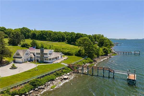 5.77 Acres of Land with Home for Sale in Tiverton, Rhode Island