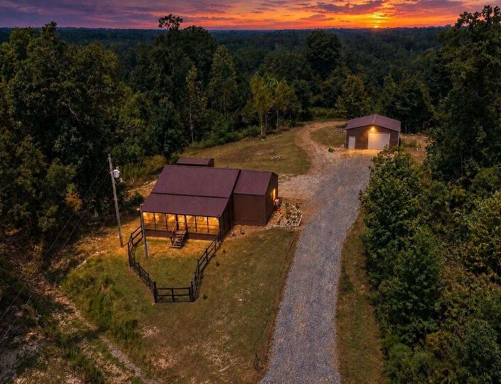 40 Acres of Recreational Land with Home for Sale in Courtland, Mississippi