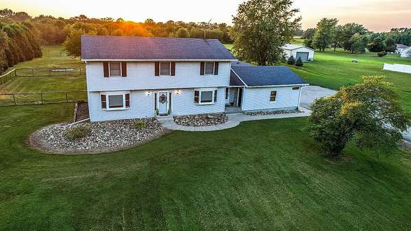5 Acres of Land with Home for Sale in Lowell, Indiana
