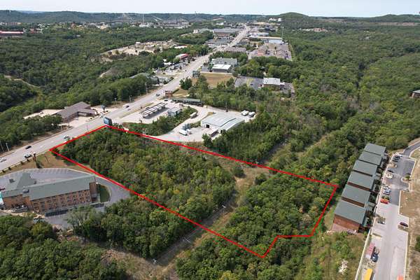 3 Acres of Commercial Land for Sale in Branson, Missouri