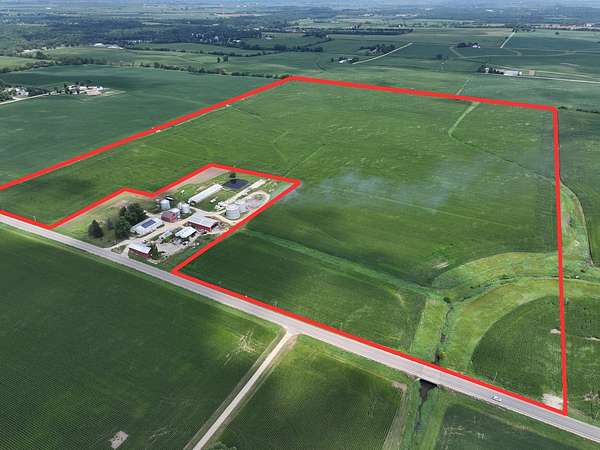 112 Acres of Land for Sale in Kingston, Illinois