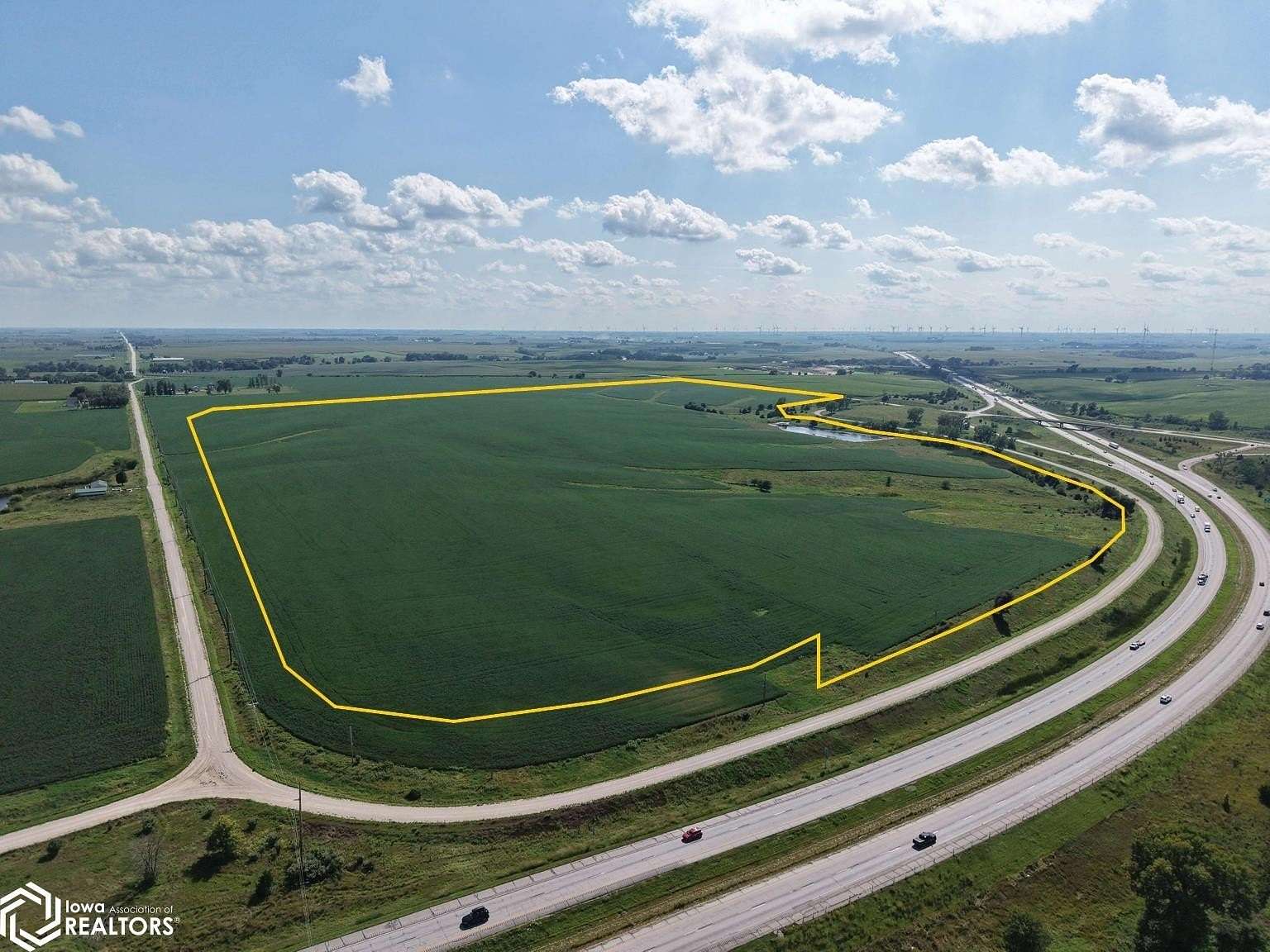 161 Acres of Agricultural Land for Sale in Dexter, Iowa