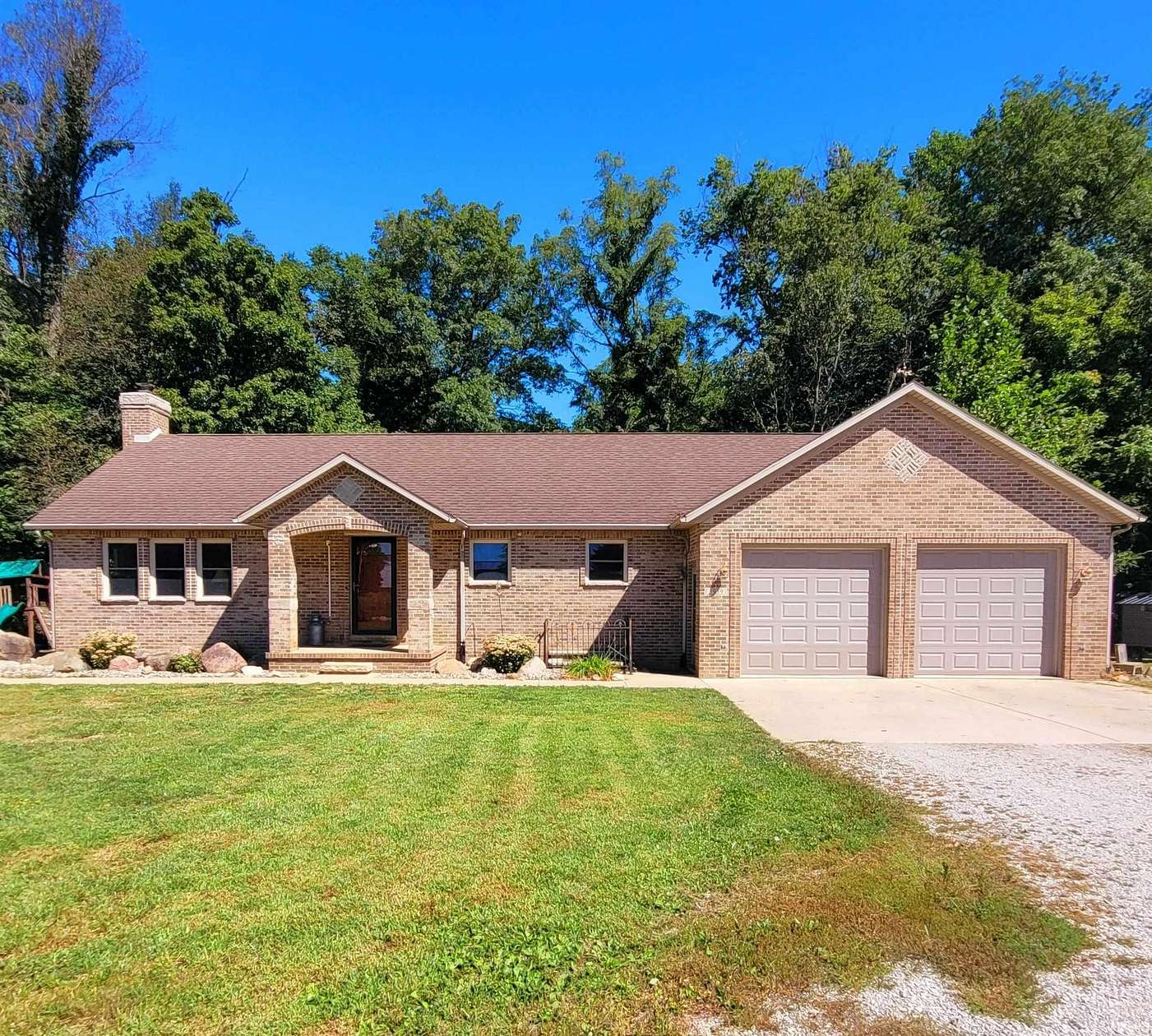 3.49 Acres of Land with Home for Sale in Delphi, Indiana