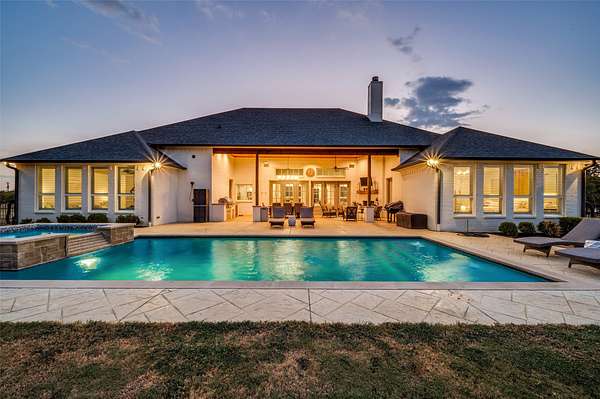 10.3 Acres of Land with Home for Sale in Cross Roads, Texas