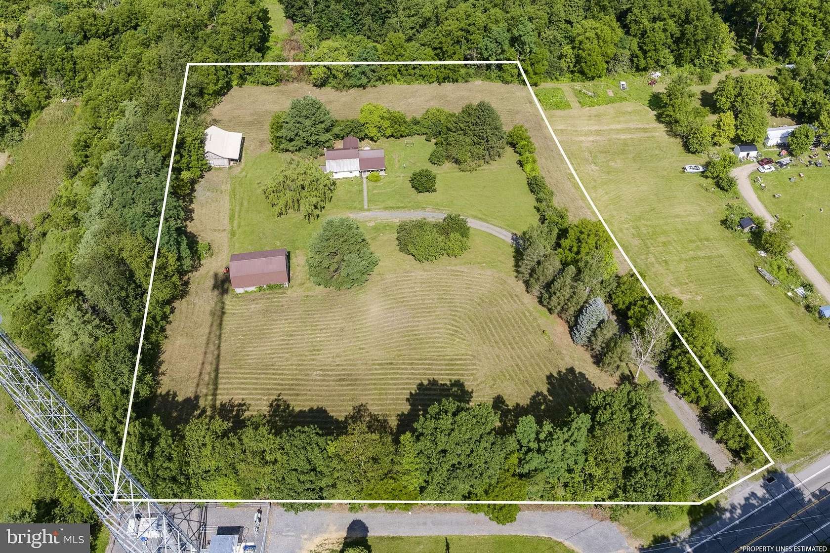 4 Acres of Land with Home for Auction in Shade Gap, Pennsylvania
