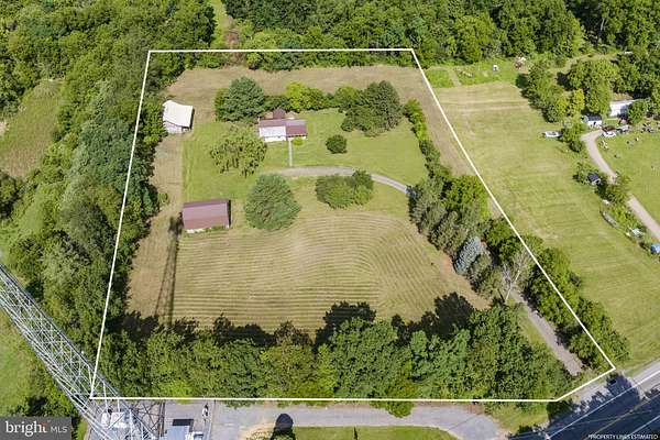 4 Acres of Land with Home for Auction in Shade Gap, Pennsylvania