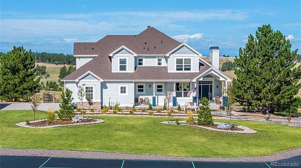5 Acres of Land with Home for Sale in Elizabeth, Colorado