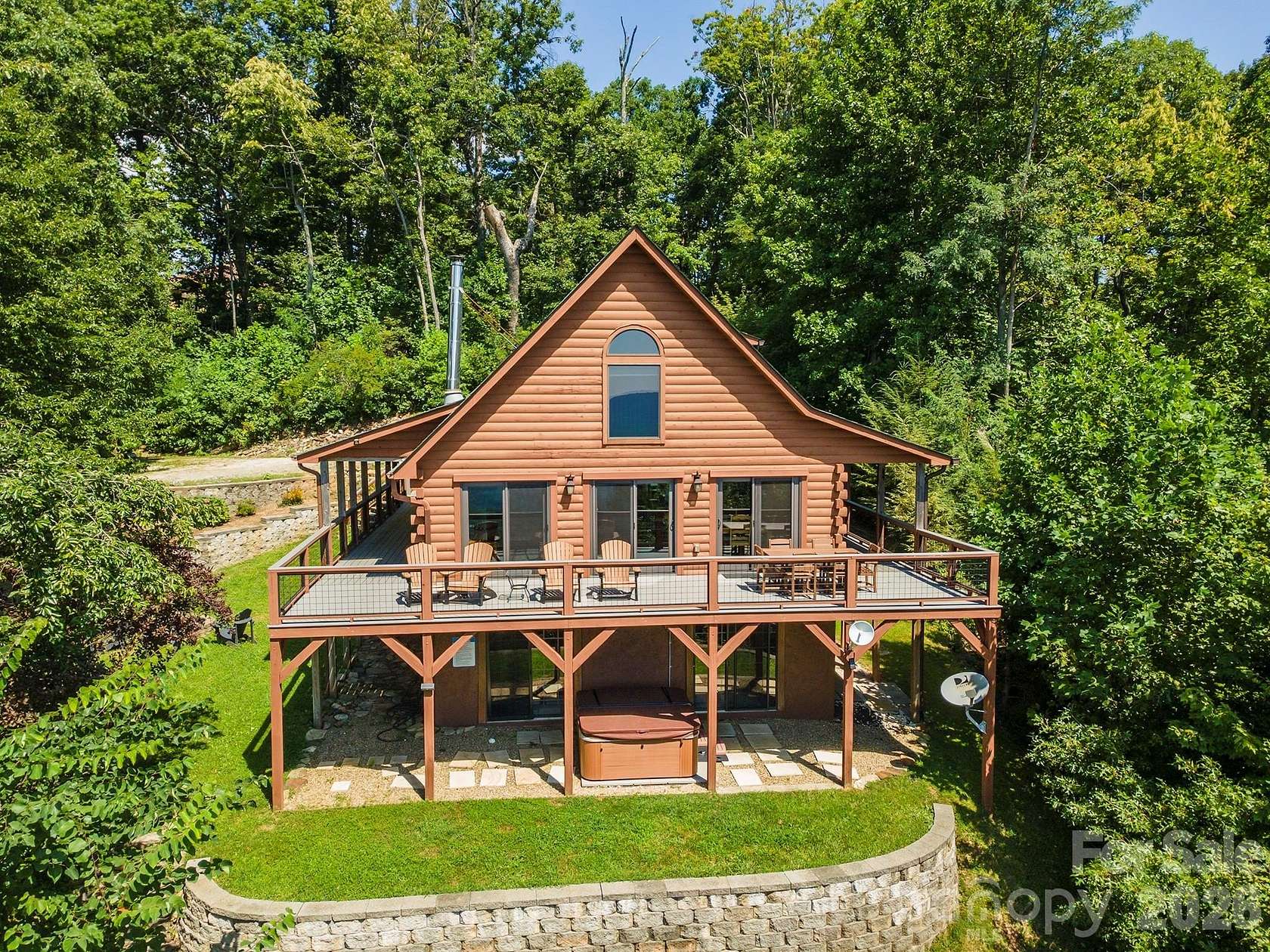 4 Acres of Land with Home for Sale in Old Fort, North Carolina
