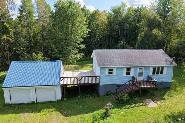 84.9 Acres of Recreational Land with Home for Sale in Heuvelton, New York