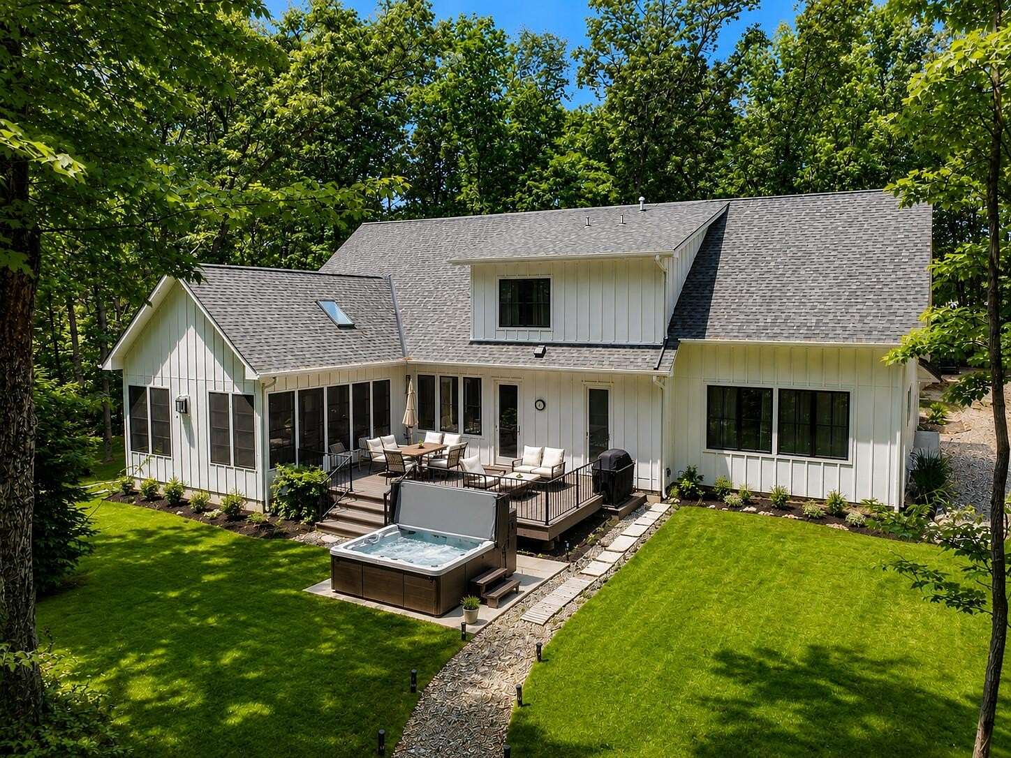 56.7 Acres of Recreational Land with Home for Sale in New Buffalo, Michigan