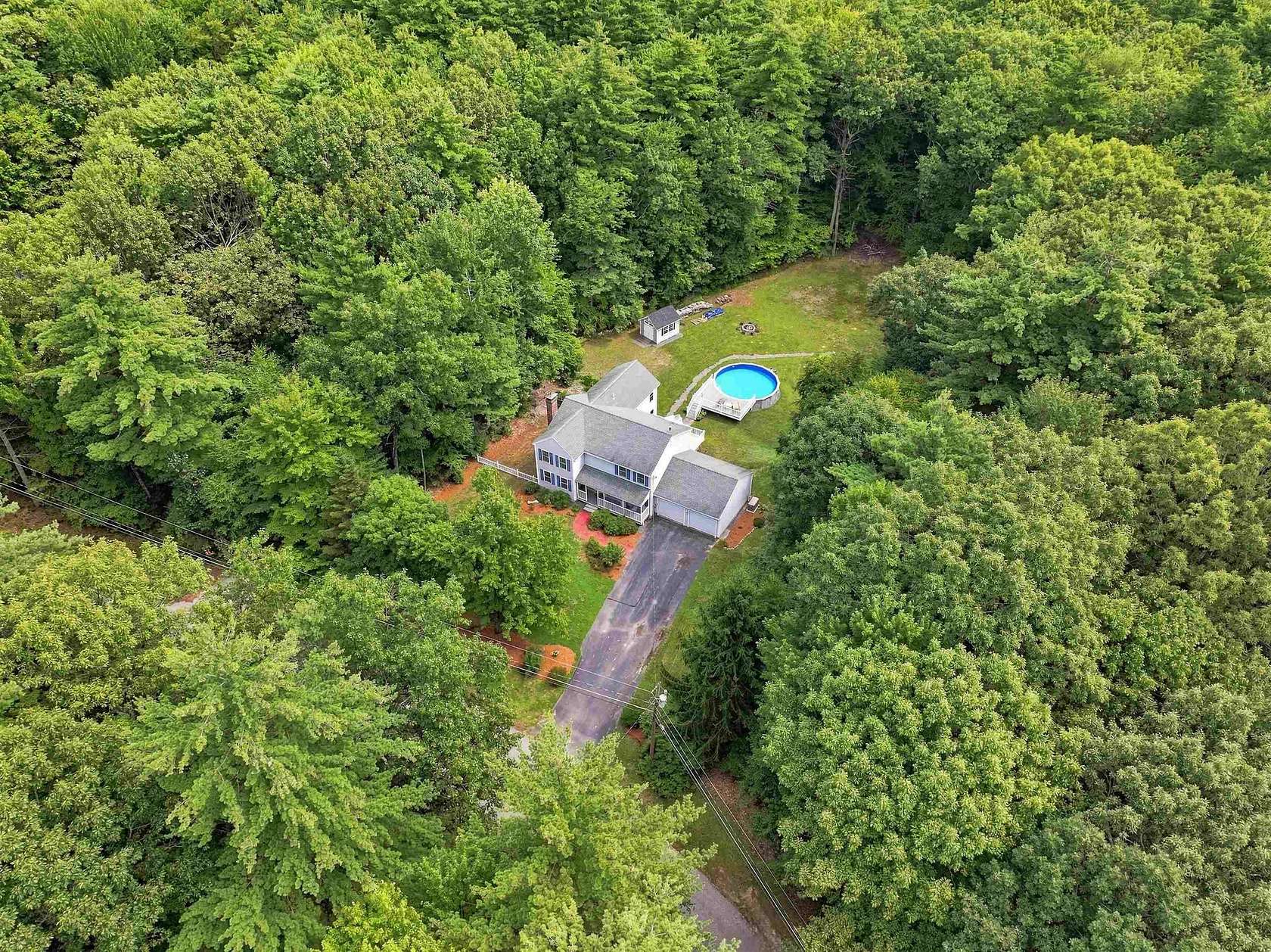 4.53 Acres of Land with Home for Sale in Brookline, New Hampshire