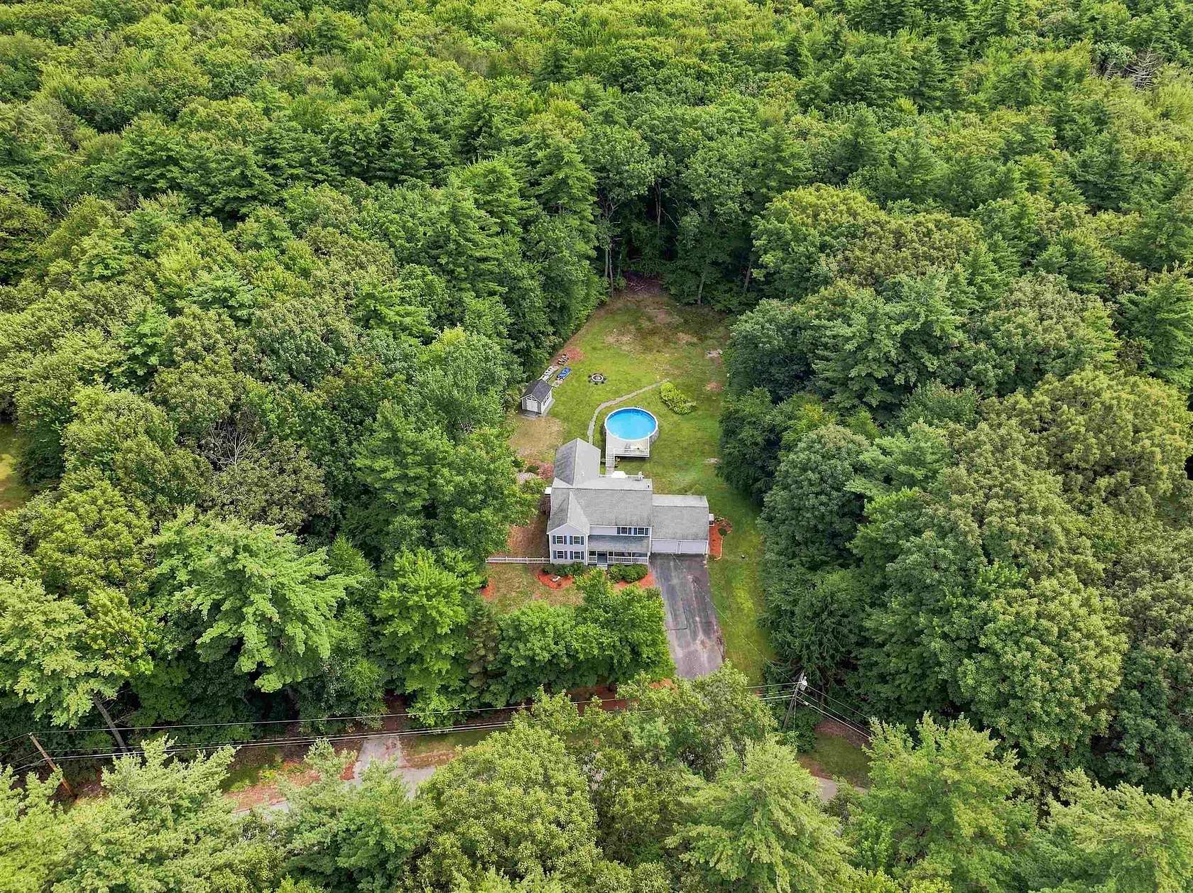 4.53 Acres of Land with Home for Sale in Brookline, New Hampshire