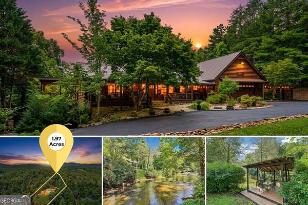 2 Acres of Land with Home for Sale in Dahlonega, Georgia