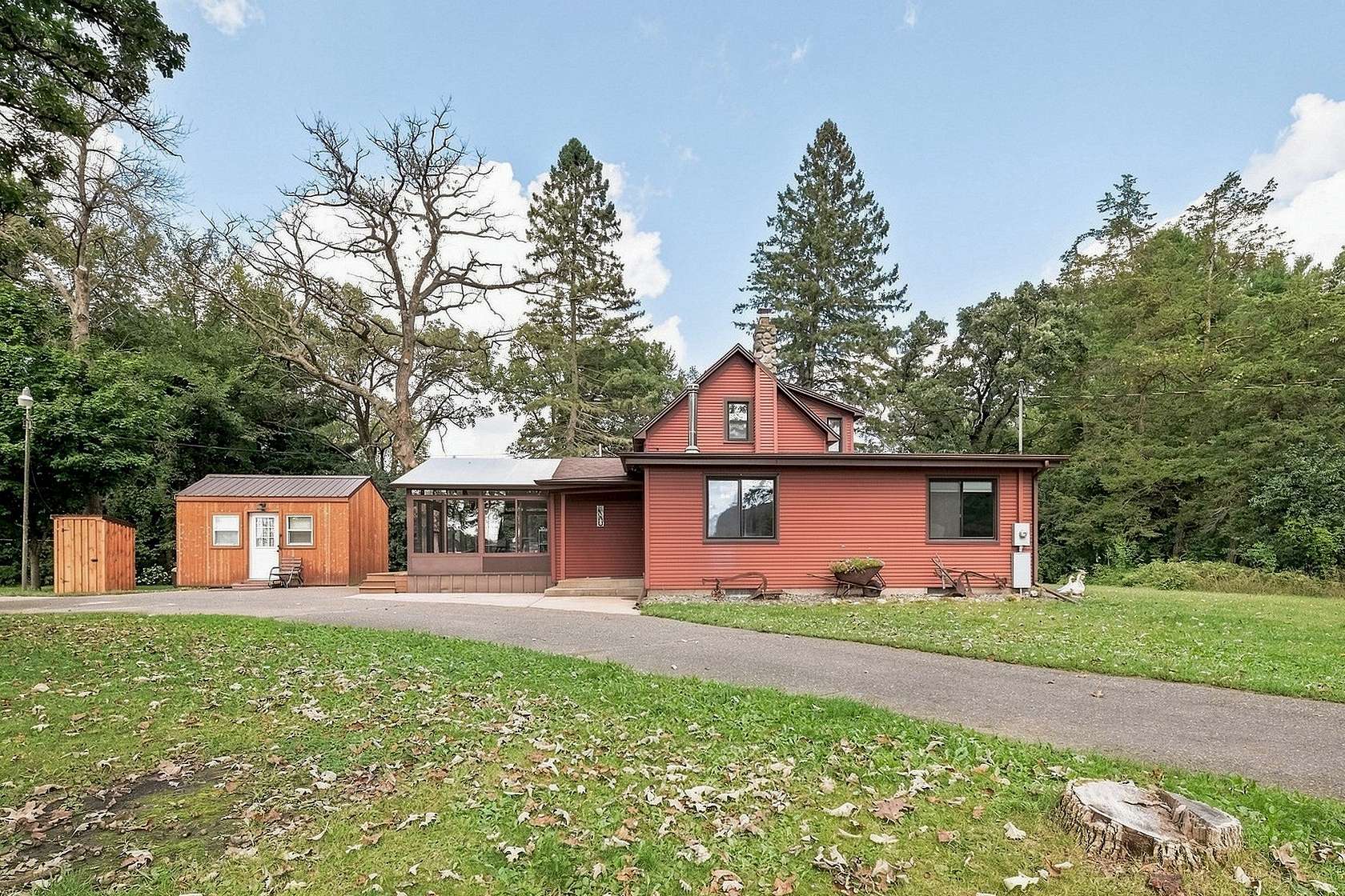 5 Acres of Land with Home for Sale in Eau Claire, Wisconsin