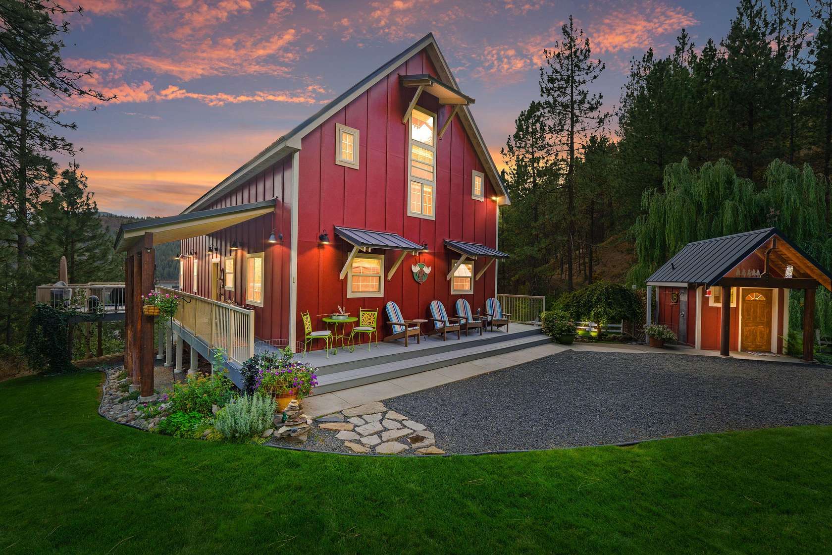 30.6 Acres of Recreational Land with Home for Sale in Fruitland, Washington