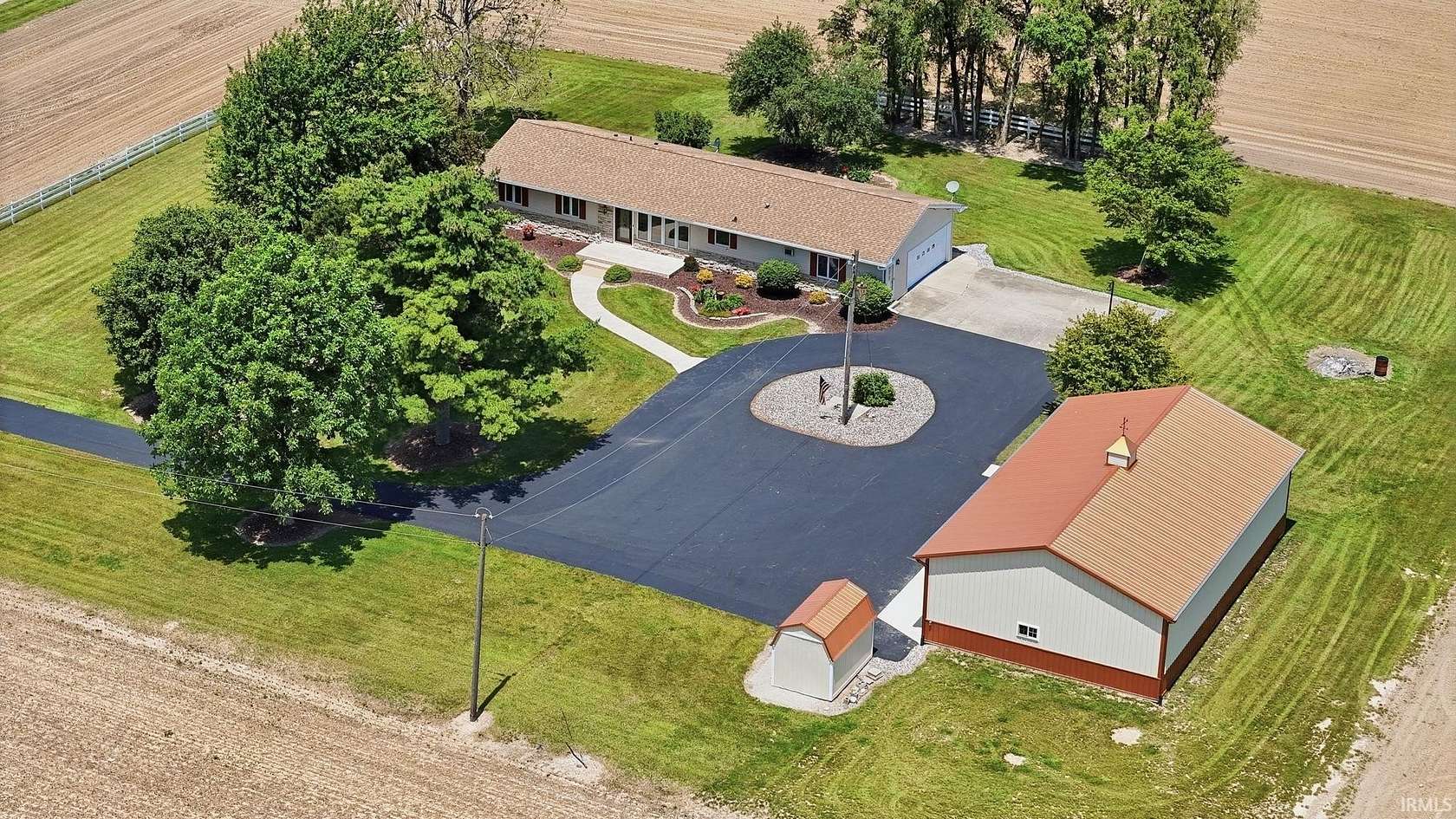 3.46 Acres of Land with Home for Sale in Decatur, Indiana