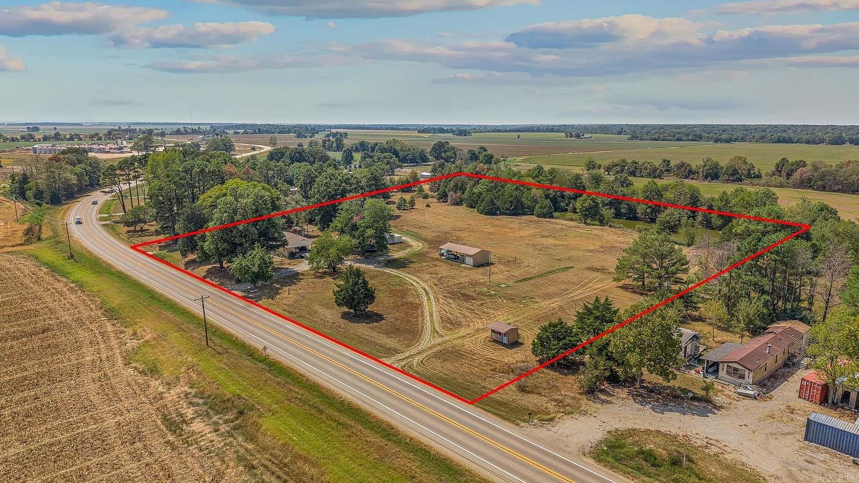 5 Acres of Land with Home for Sale in Corning, Arkansas
