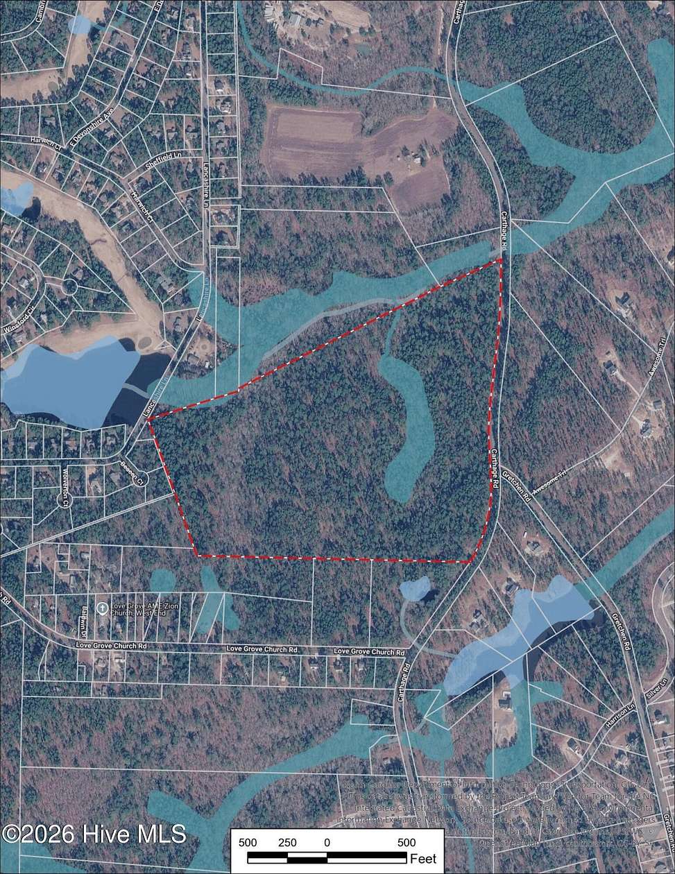 63.5 Acres of Recreational & Residential Land for Sale in West End, North Carolina