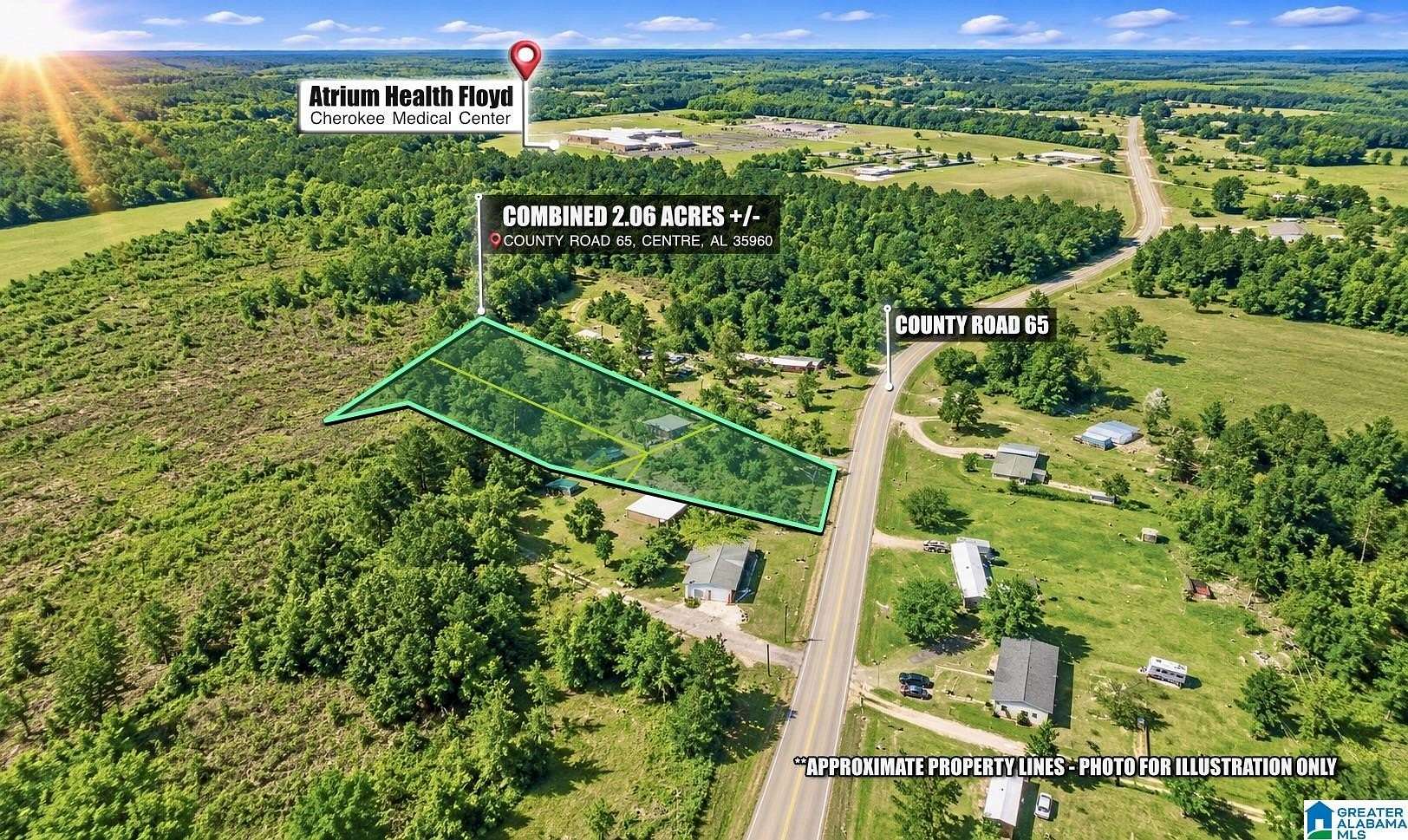 2 Acres of Residential Land for Sale in Centre, Alabama