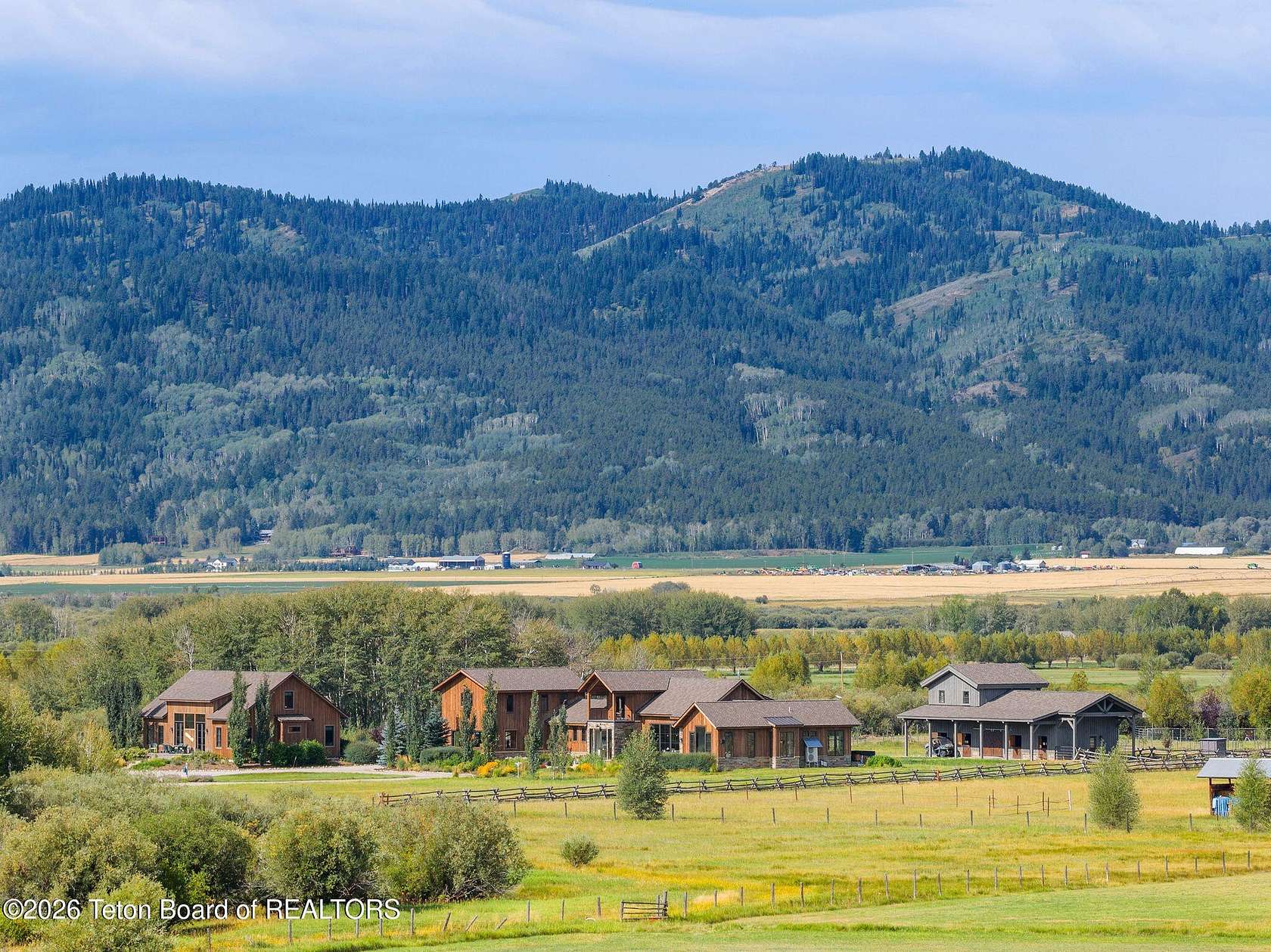 25.3 Acres of Land with Home for Sale in Victor, Idaho