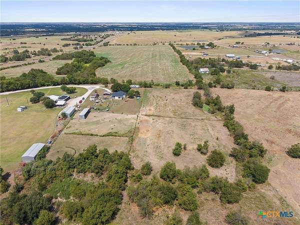 8 Acres of Land with Home for Sale in Lott, Texas