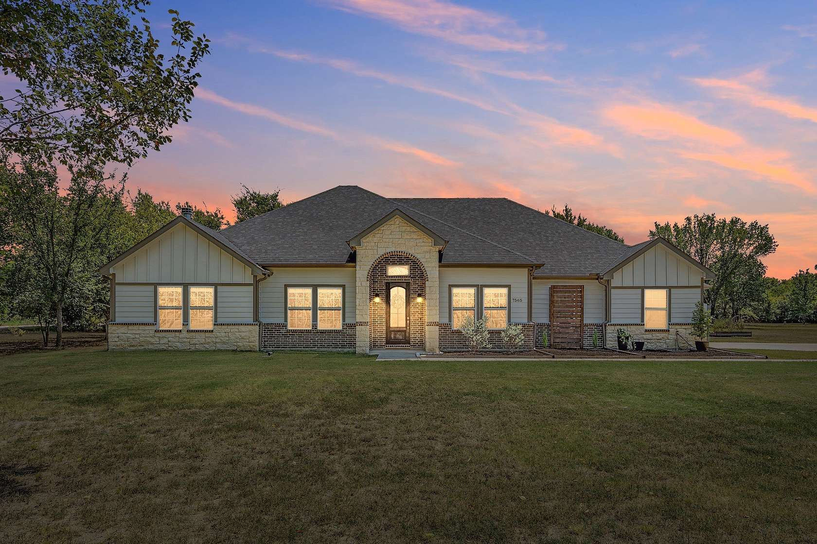 2.57 Acres of Land with Home for Sale in Quinlan, Texas
