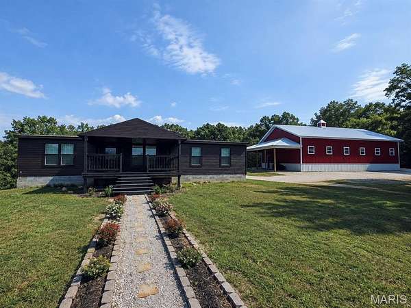 25 Acres of Land with Home for Sale in Richwoods, Missouri