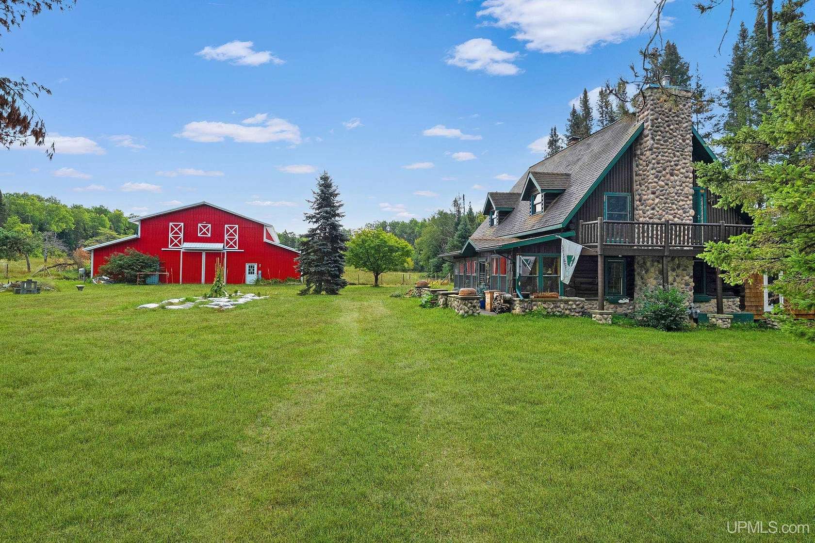 62 Acres of Land with Home for Sale in Florence Town, Wisconsin