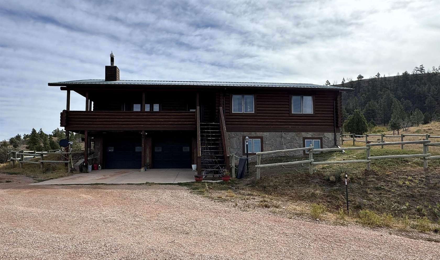 36.8 Acres of Recreational Land with Home for Sale in Sundance, Wyoming