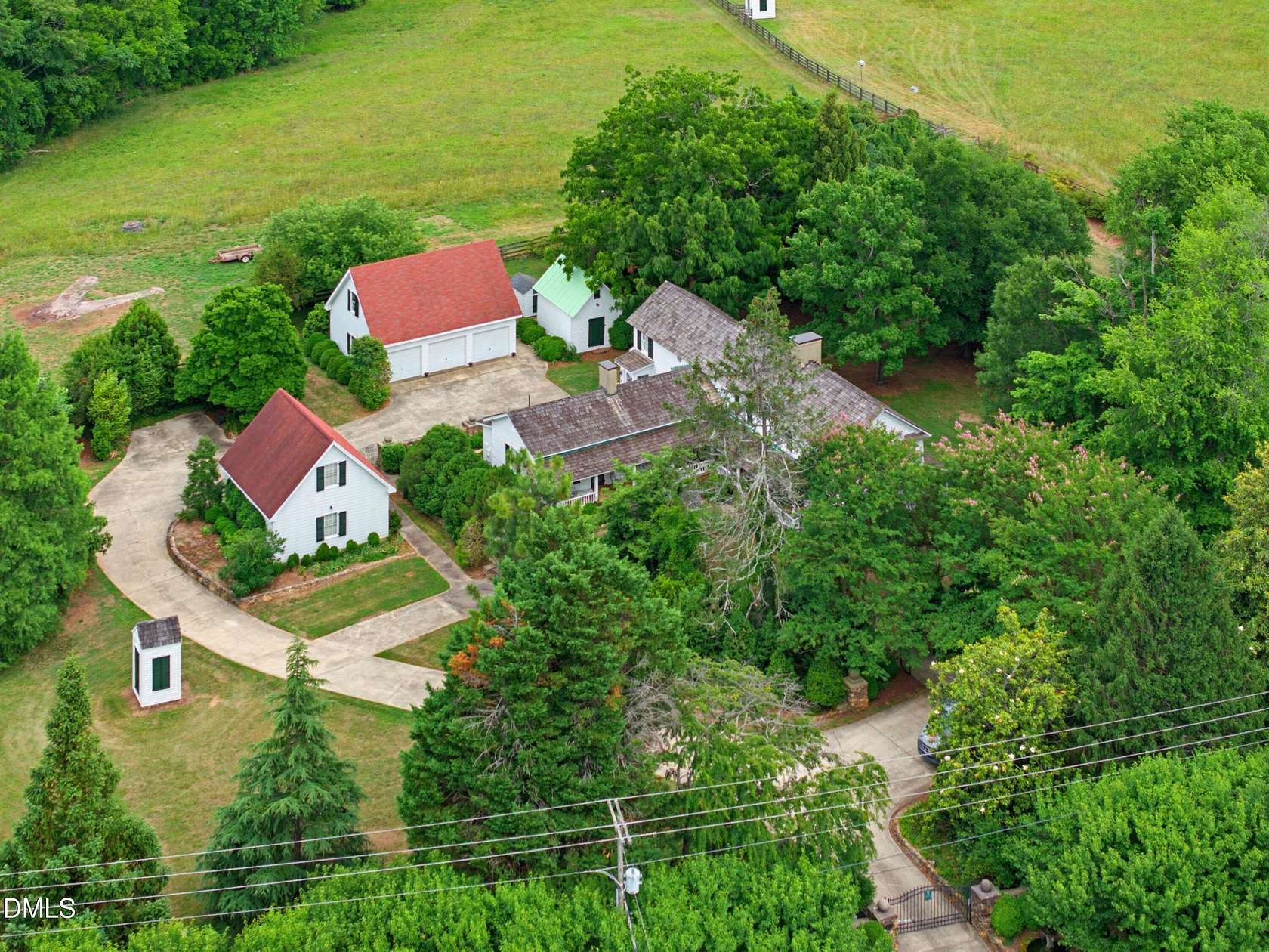 10 Acres of Land with Home for Sale in Timberlake, North Carolina