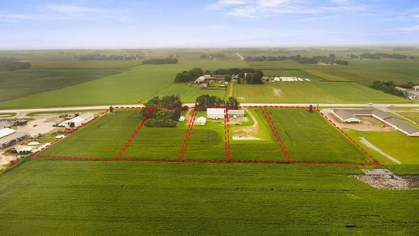 12.5 Acres of Land with Home for Sale in Hutchinson, Minnesota