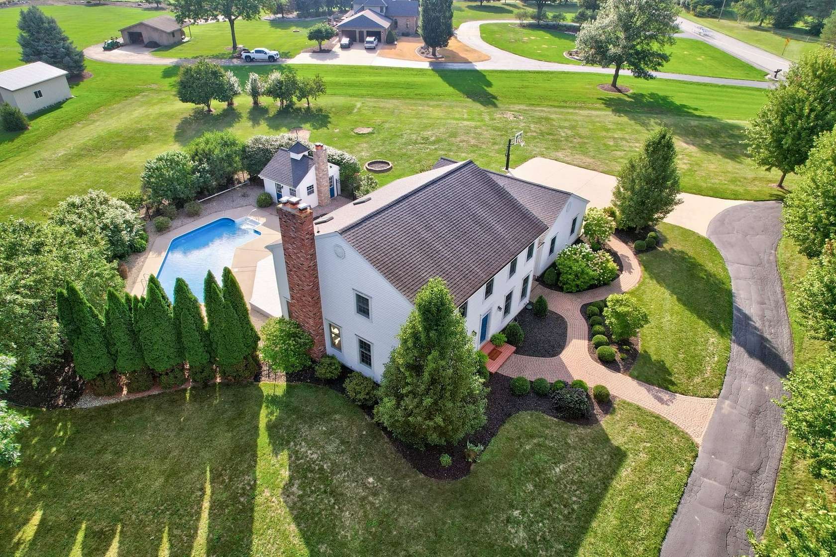 2.68 Acres of Land with Home for Sale in Frankenmuth, Michigan