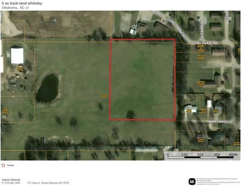 5 Acres of Land for Sale in Westville, Oklahoma