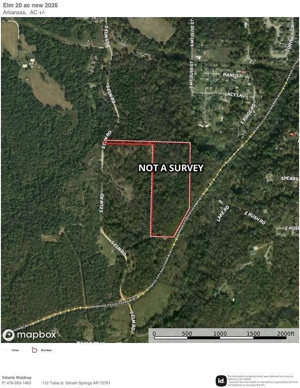 20 Acres of Recreational Land for Sale in Siloam Springs, Arkansas