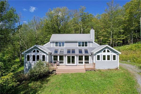 14.5 Acres of Land with Home for Sale in Margaretville, New York