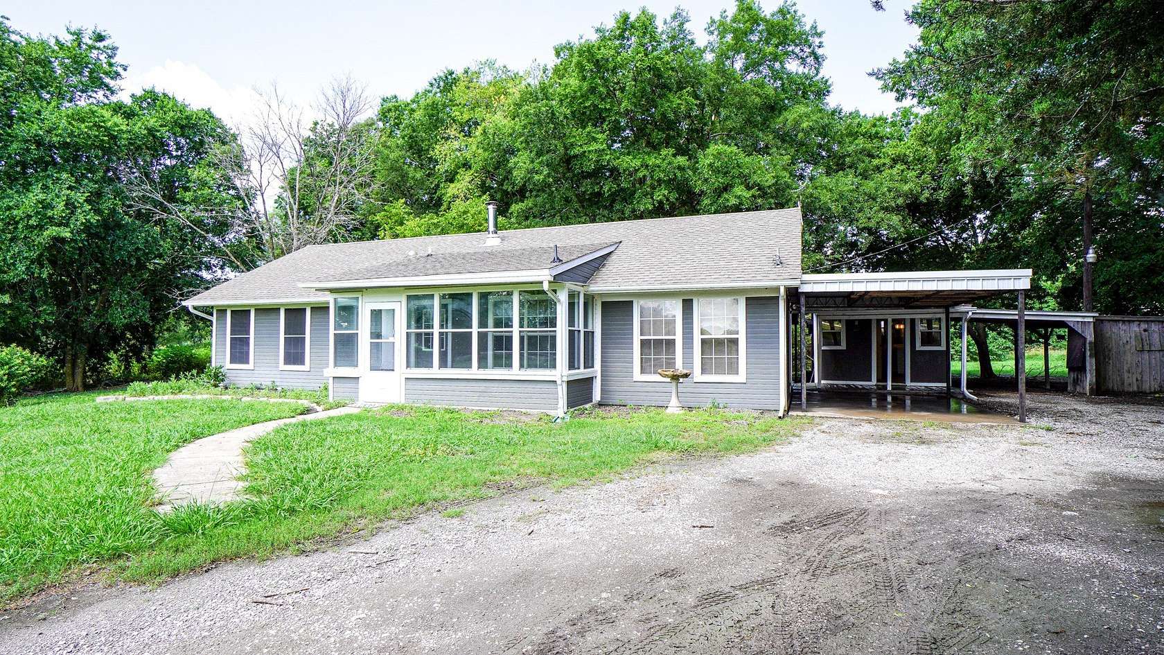 9.65 Acres of Land with Home for Lease in Fate, Texas