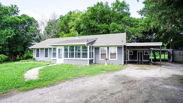 9.65 Acres of Land with Home for Lease in Fate, Texas