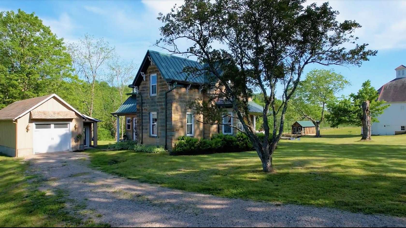 12.5 Acres of Land with Home for Sale in New Plymouth, Ohio