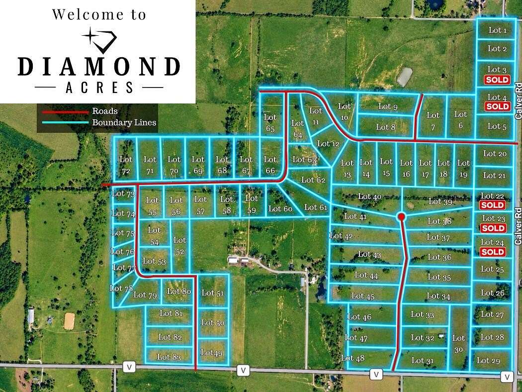 4.82 Acres of Residential Land for Sale in Diamond, Missouri