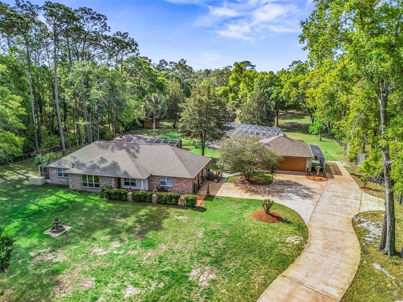 3 Acres of Land with Home for Sale in Ocala, Florida