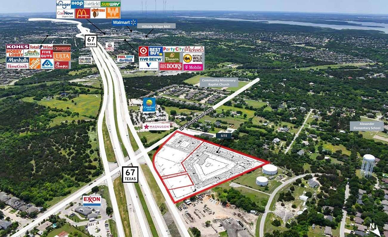 13.8 Acres of Land for Sale in Cedar Hill, Texas
