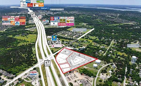 13.8 Acres of Land for Sale in Cedar Hill, Texas