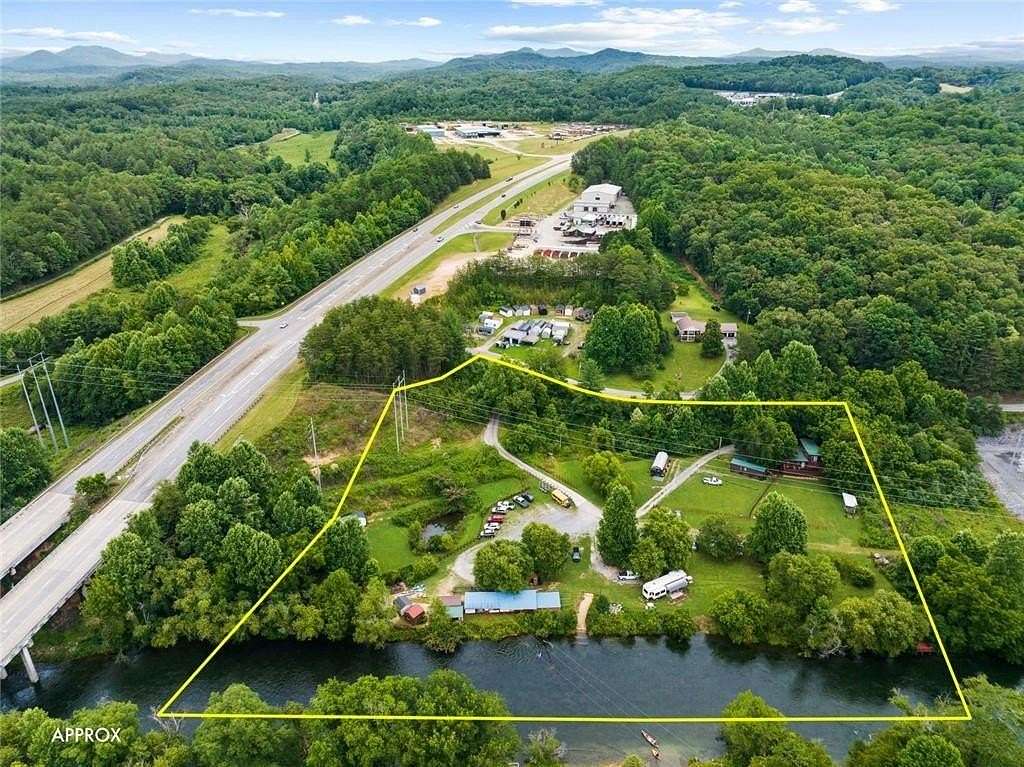 4.74 Acres of Improved Mixed-Use Land for Sale in Mineral Bluff, Georgia