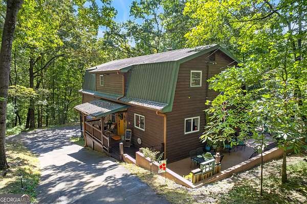 2 Acres of Land with Home for Sale in Ellijay, Georgia