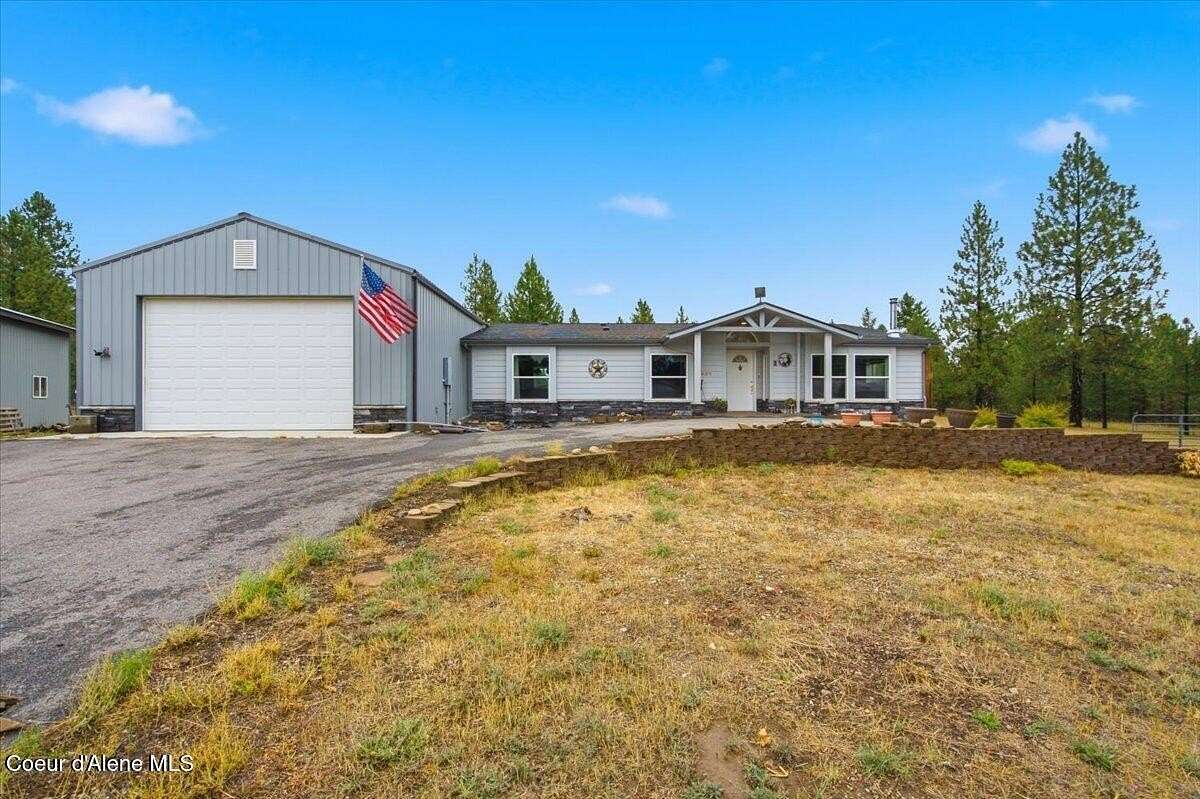 4.57 Acres of Land with Home for Sale in Athol, Idaho