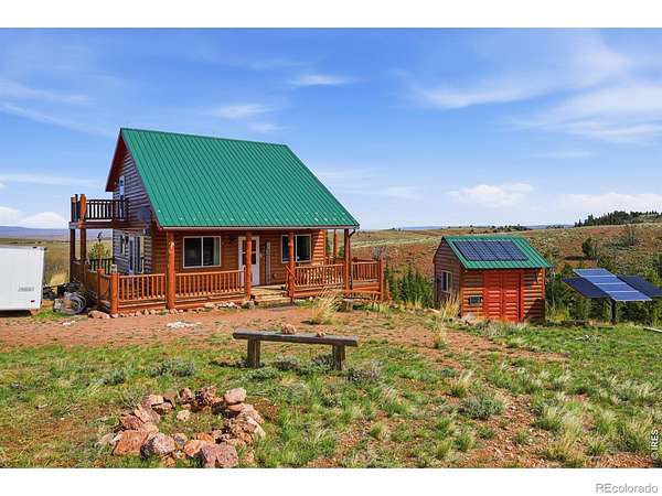 40 Acres of Recreational Land with Home for Sale in Red Feather Lakes, Colorado