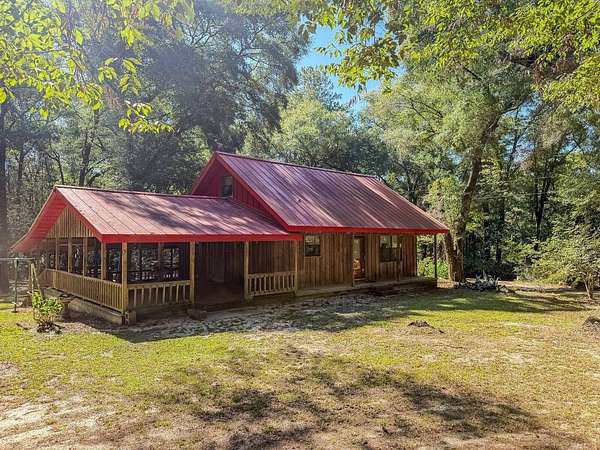 21 Acres of Recreational Land with Home for Sale in Hartford, Alabama